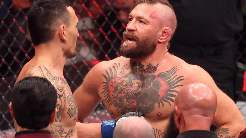 マクレガー、UFC329での負傷は「ドライアイスが原因」と主張 試合結果無効を要求