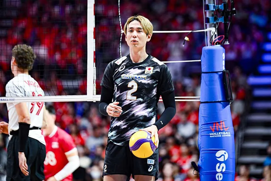 小野寺リザーブ、山内登録で準決勝へ　VNL日本にファン騒然