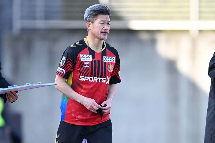 59歳カズ、天皇杯予選で4年ぶり衝撃ゴール！アルゼンチンも絶賛