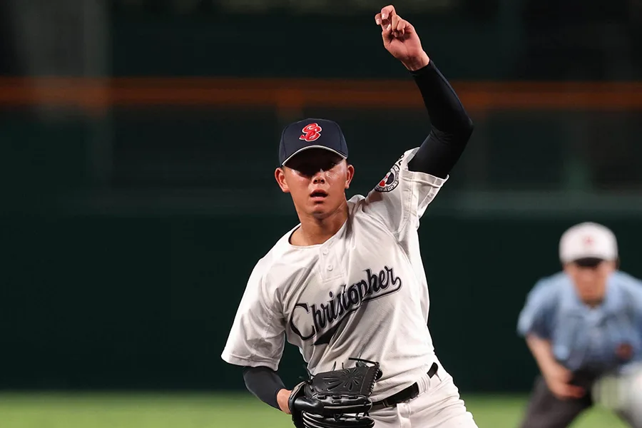 聖隷クリストファー・高部陸の“激変”太ももが話題！129球10Kの好投も涙の初戦敗退