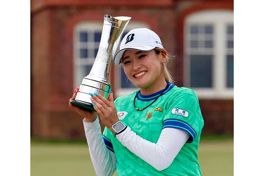 桑木志帆、全英女王戴冠！努力の天才が掴んだ海外メジャー初制覇