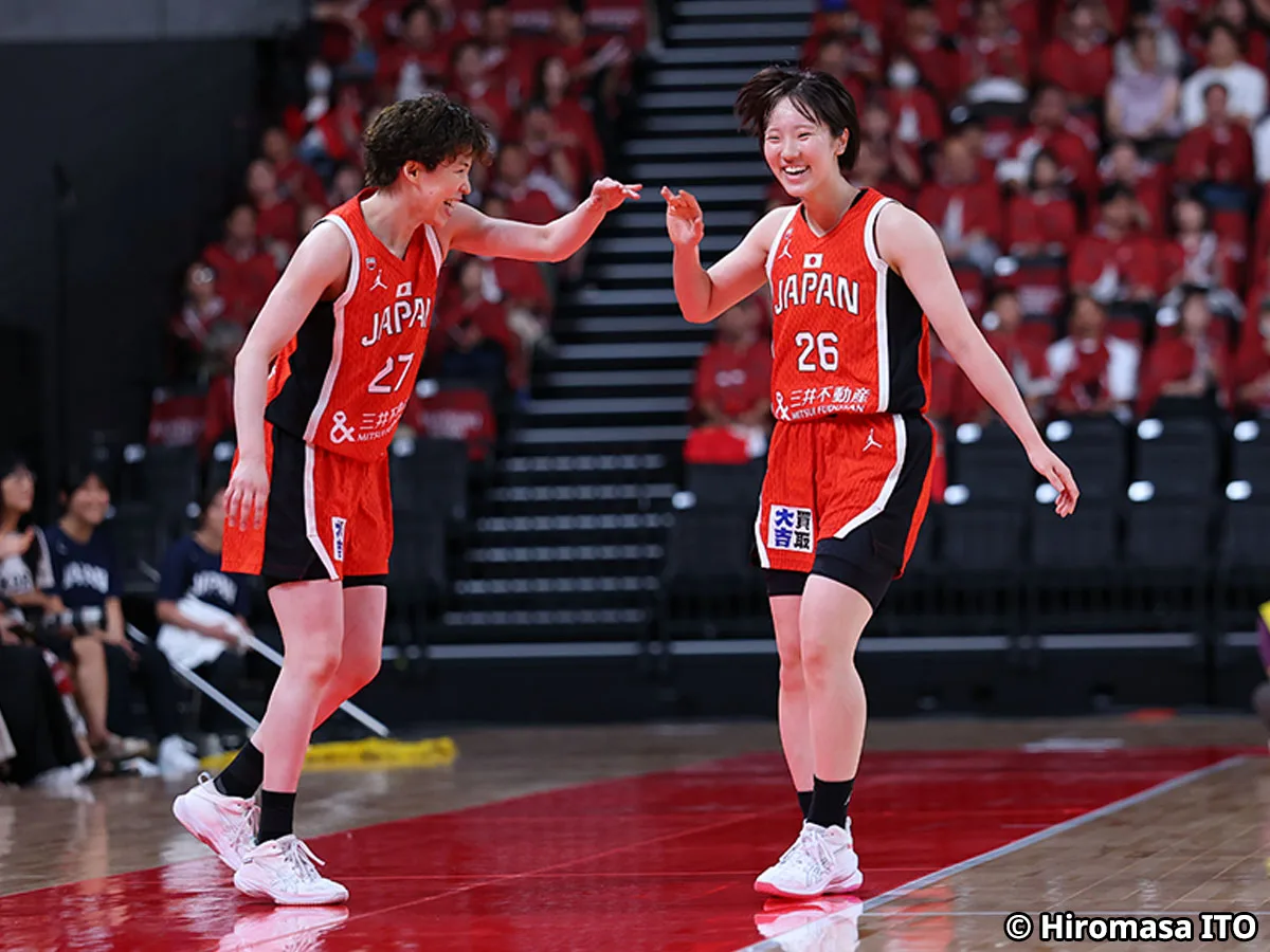 バスケ女子日本代表、韓国に圧勝！馬瓜＆田中が2桁得点で的を絞らせず突き放す