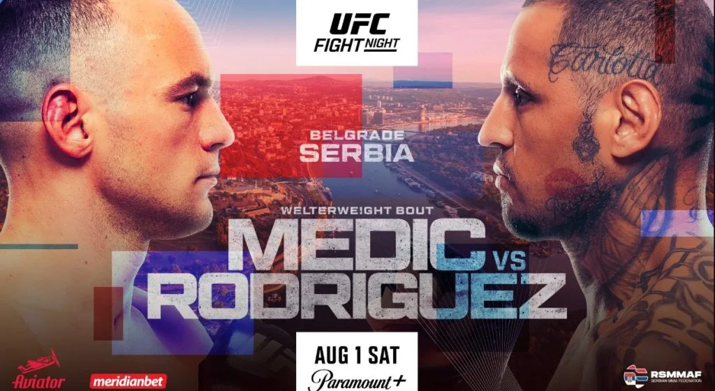 UFC初のセルビア大会!メディッチvsロドリゲス、激闘の全結果