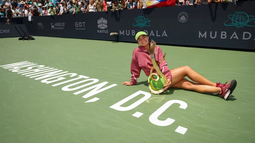 アレックス・イーラがワシントンOP初優勝！WTAファイナルズ争いで14位に急浮上
